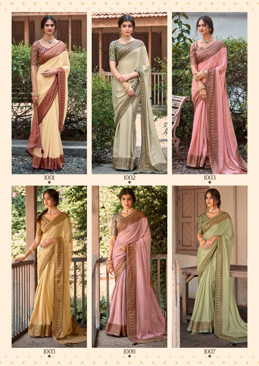 Saroj Vol 4 Kashvi Creation Dull Moss Sarees