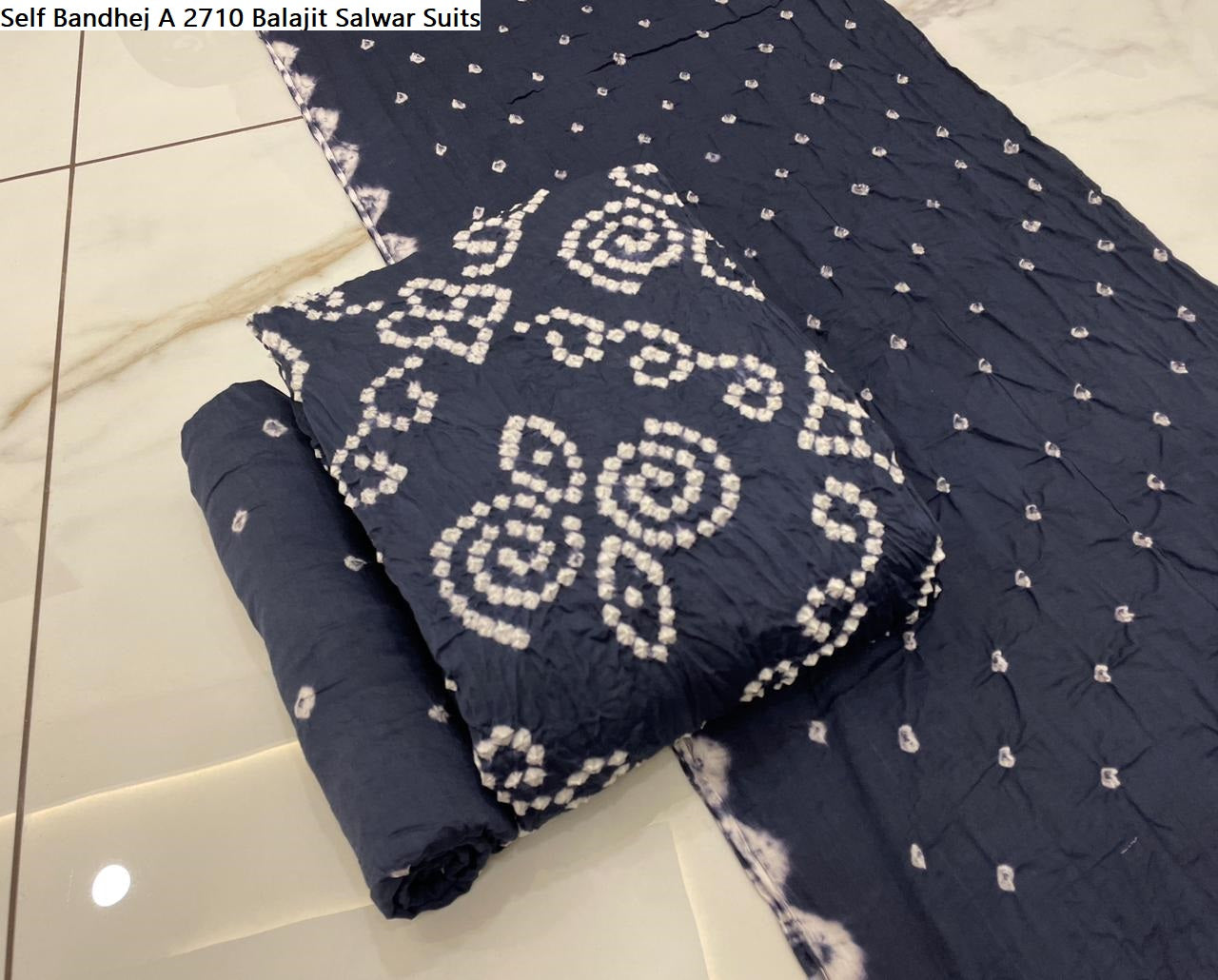 Self Bandhej A 2710 Balajit Salwar Suits