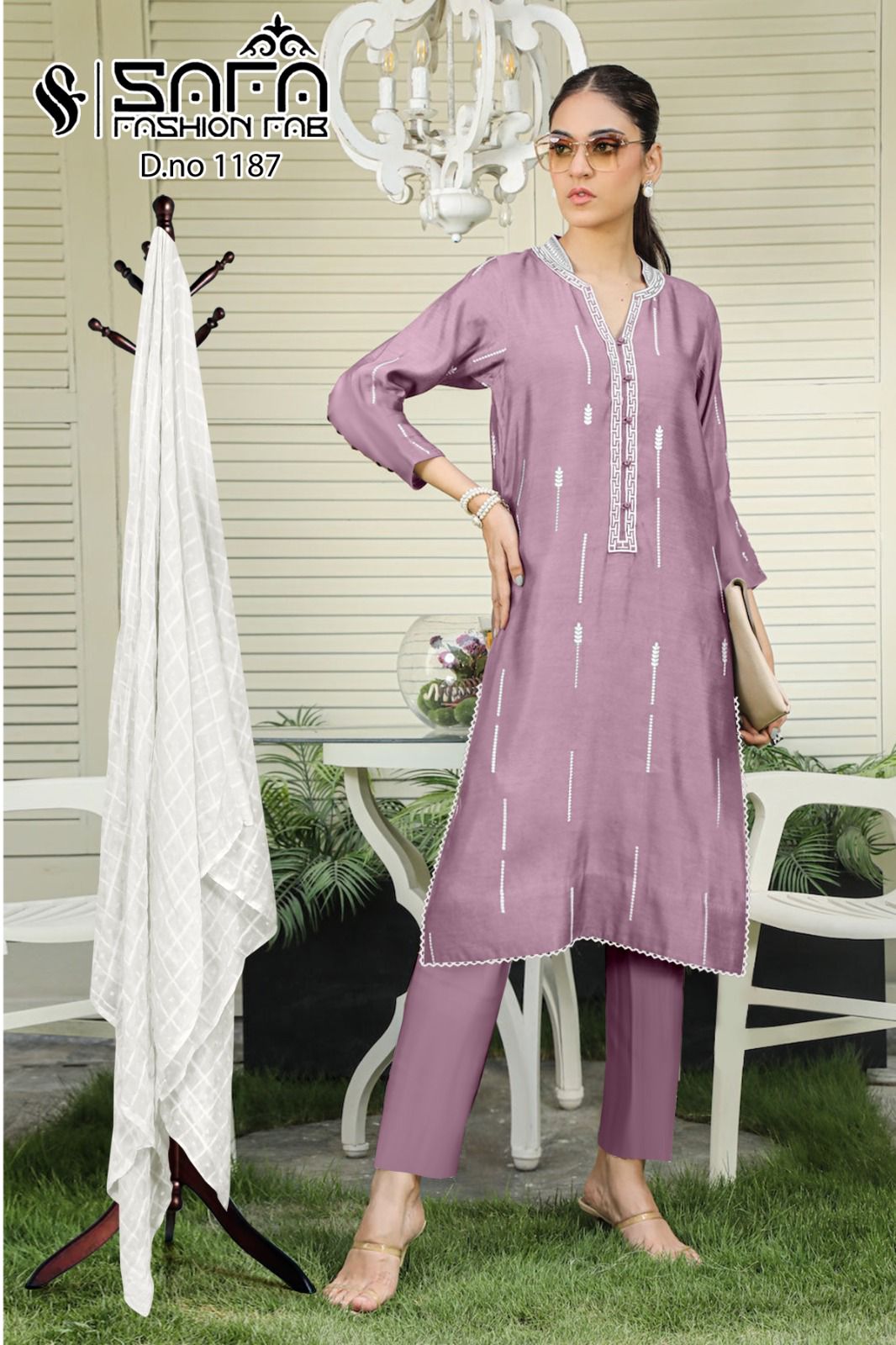 Sf 1187 Safa Fashion Fab Pakistani Readymade Suits