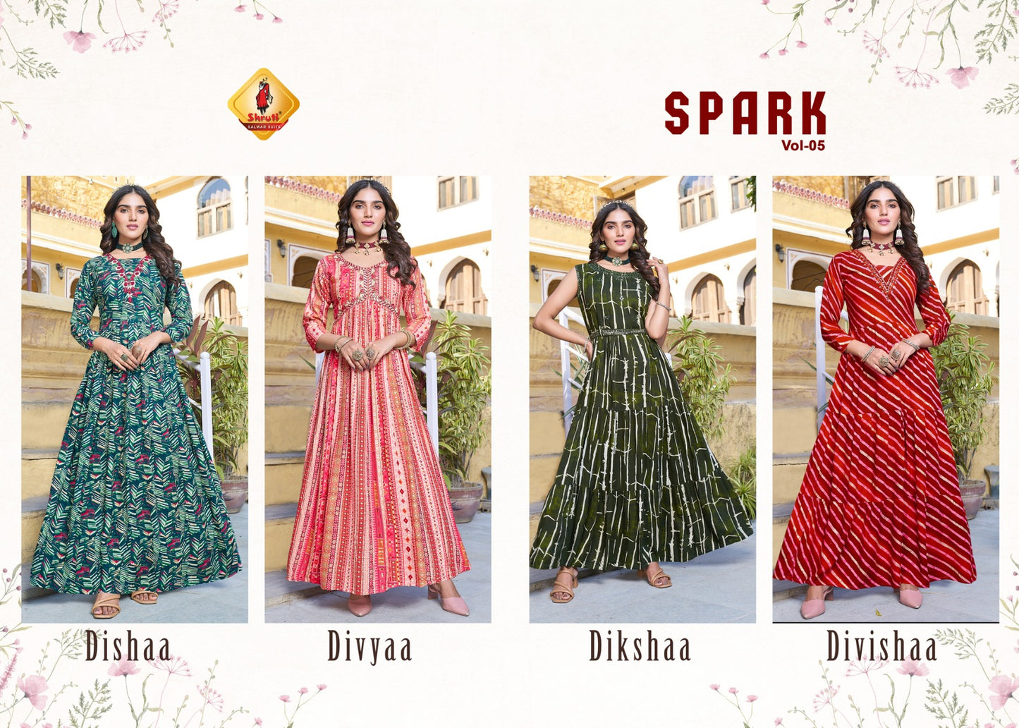 Spark Vol 5 Shruti Modal One Piece Gown
