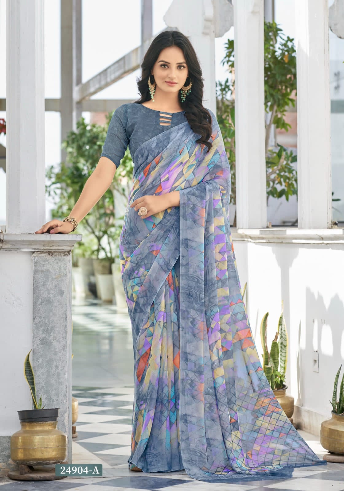 Star Chiffon 122 Ruchi Sarees