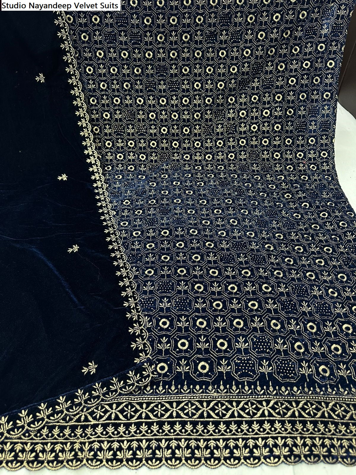 Studio Nayandeep Velvet Suits