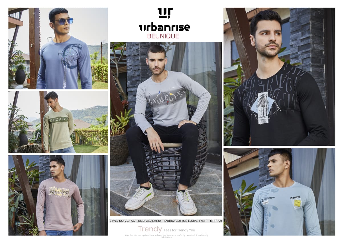 Style 727-732 Urbanrise Mens Tshirts