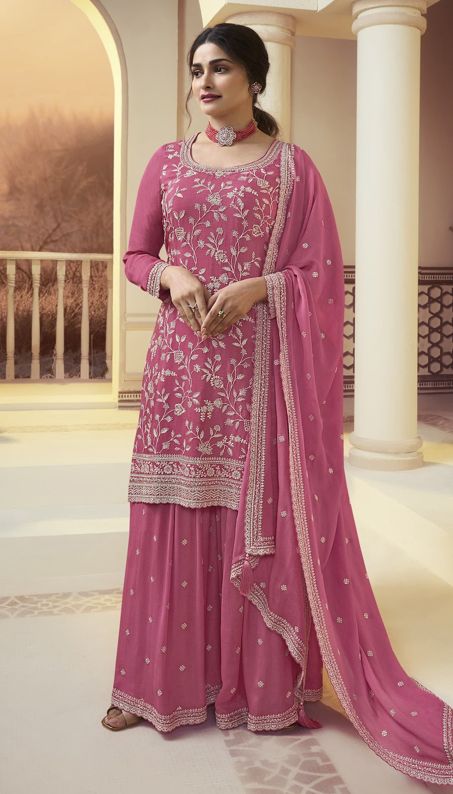 Suhaani-Kuleesh Vinay Fashion Llp Chinon Plazzo Style Suits