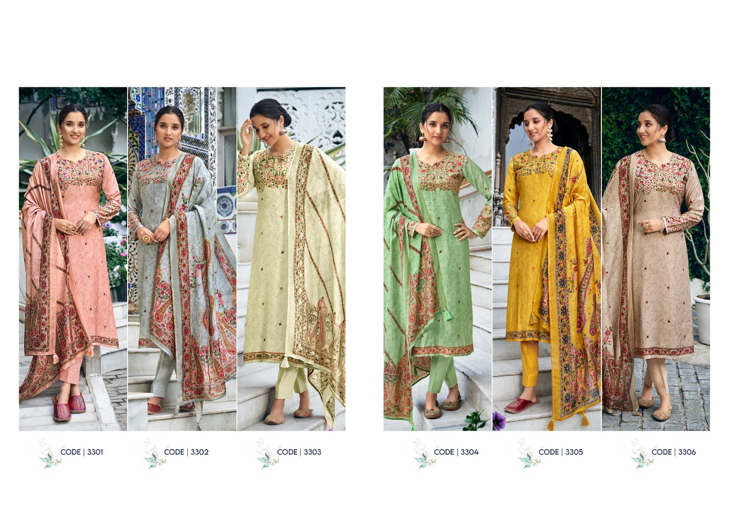 Summer Chart Rupali Muslin Pant Style Suits