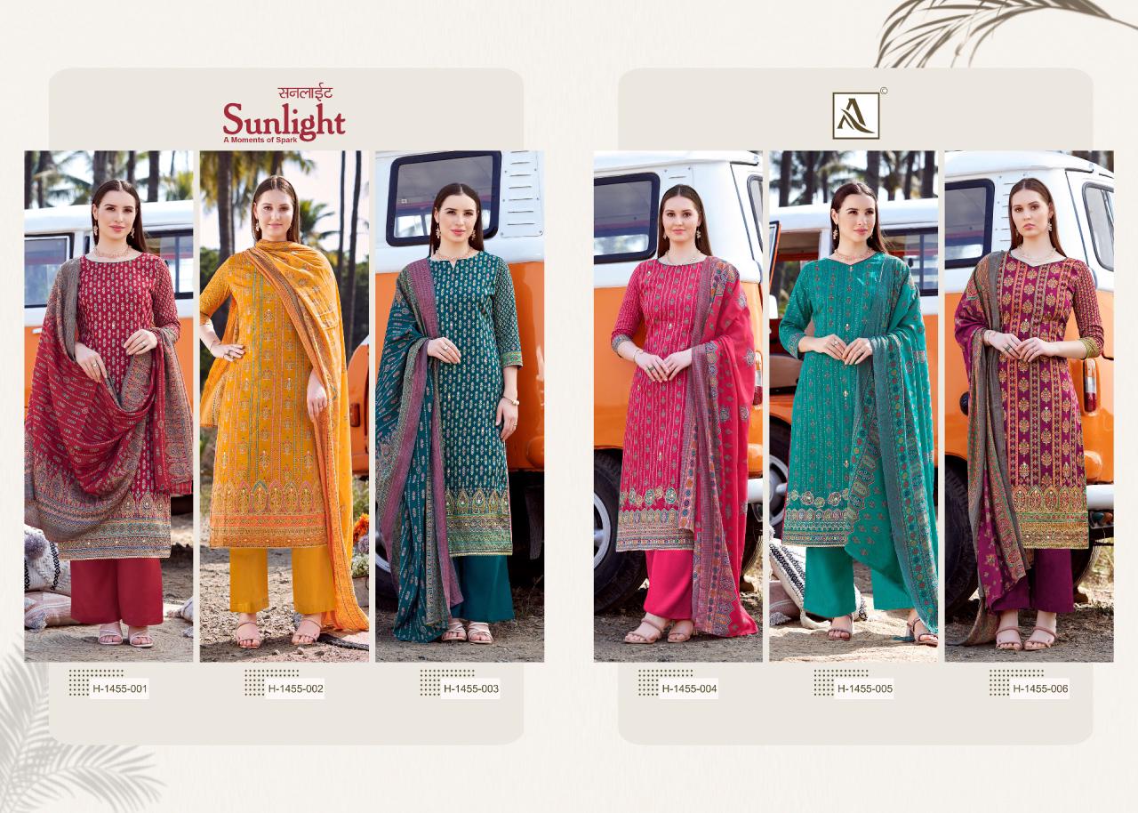 Sunlight Alok Jaam Pant Style Suits