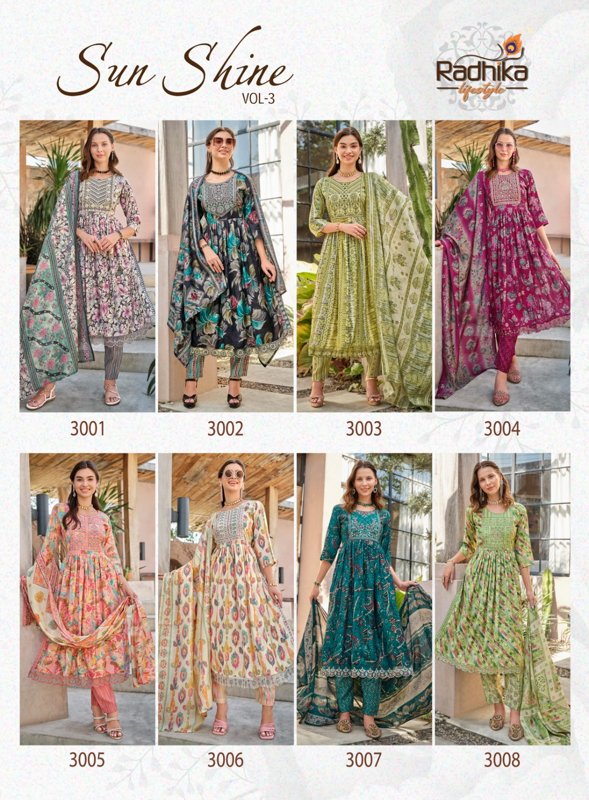 Sun Shine Vol 3 Radhika Lifestyle Modal Readymade Pant Style Suits