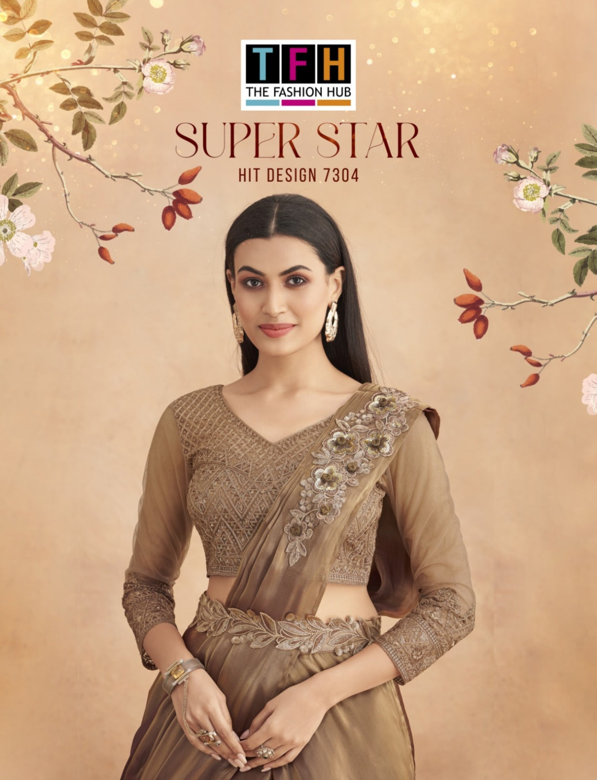 Super Star 7304 Tfh Sarees