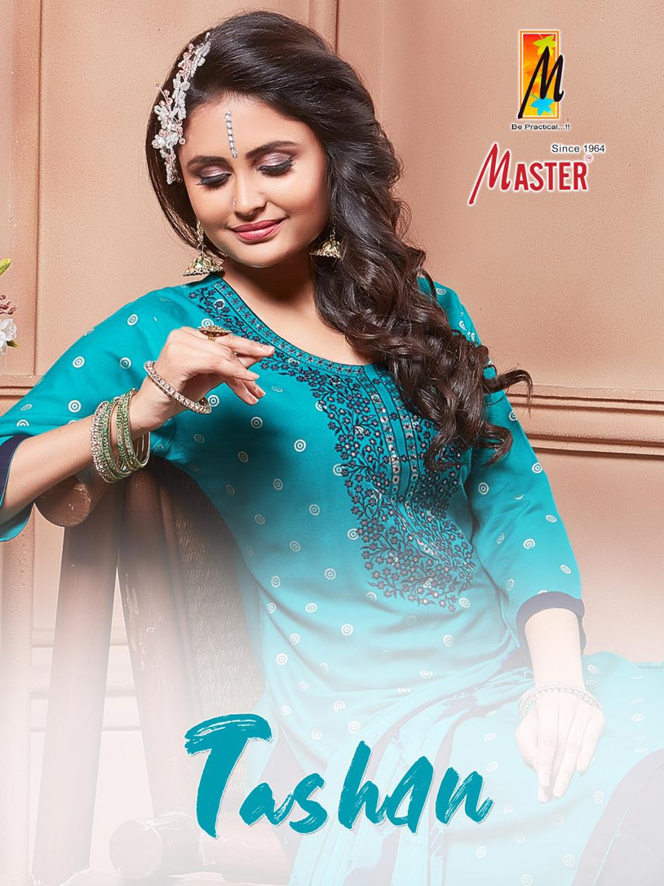 Tashan Master Rayon Readymade Salwar Suits