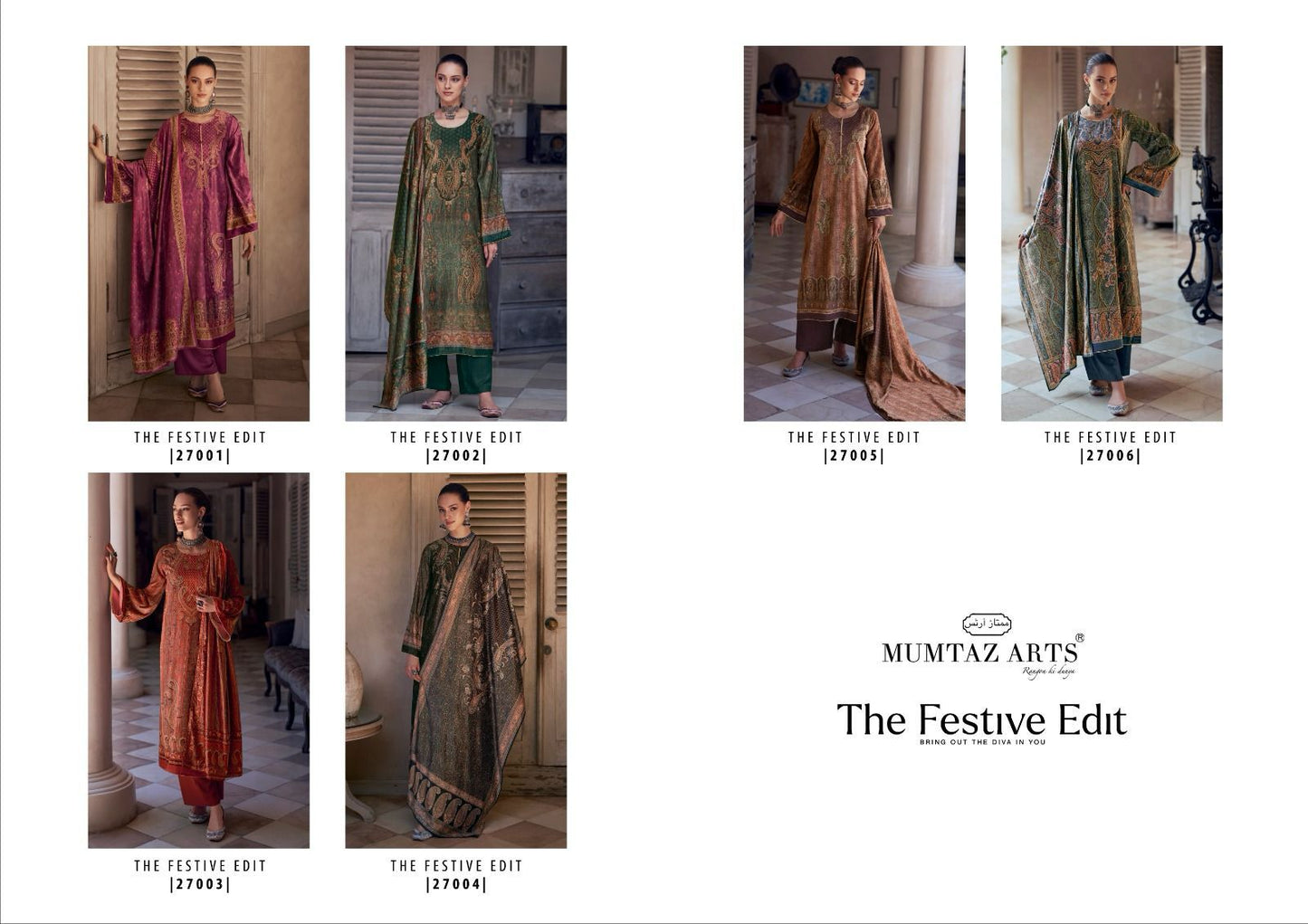 The Festive Edit Mumtaz Arts Lawn Cotton Pant Style Suits