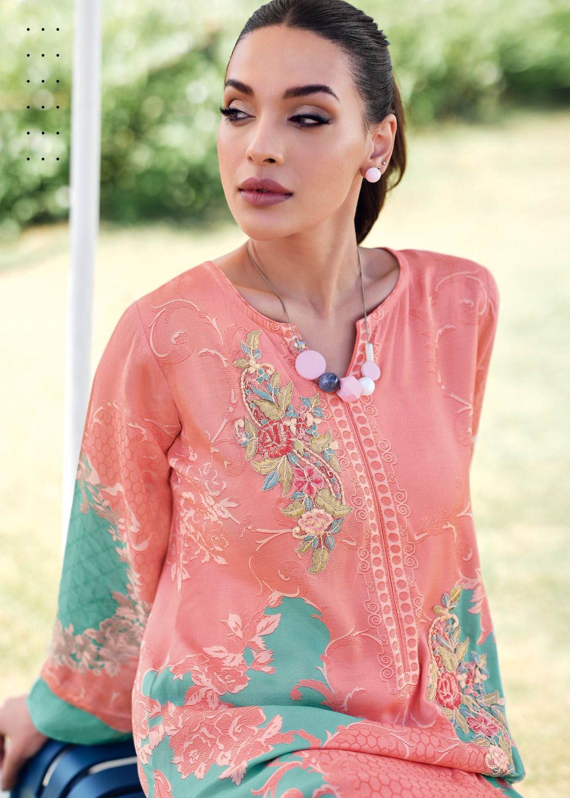 The Secret Garden Varsha Fashions Muslin Pakistani Patch Work Suits