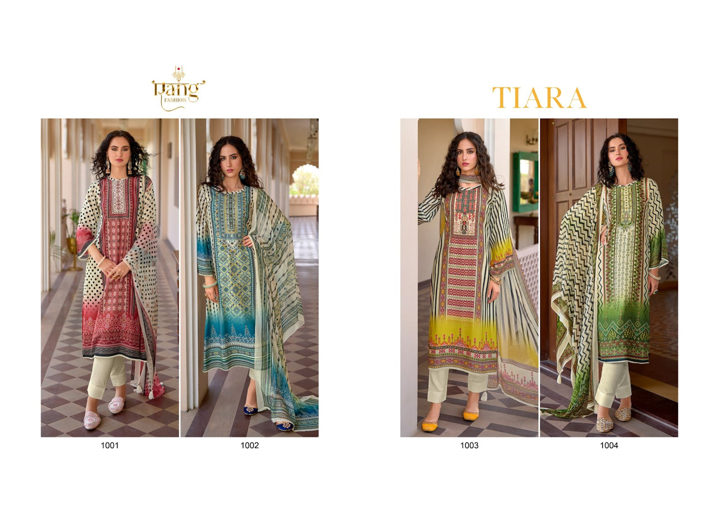 Tiara Rang Fashion Lawn Cotton Pant Style Suits