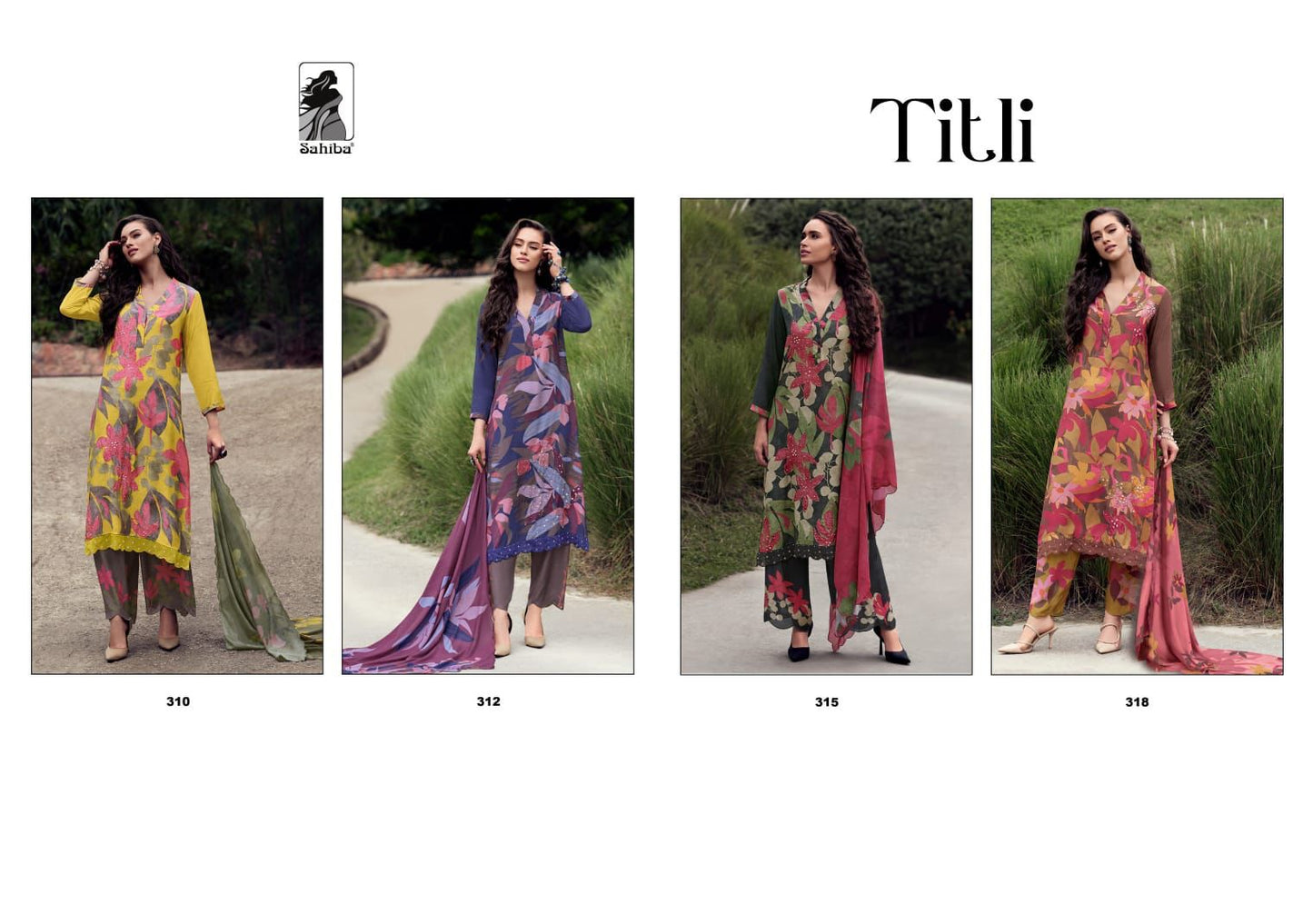 Titli Sahiba Muslin Pant Style Suits