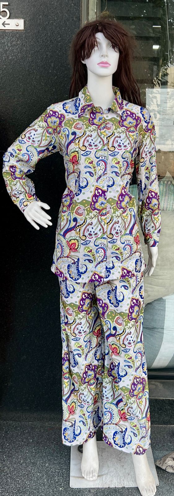 Trendy Prints Bluehills Co Ord Set