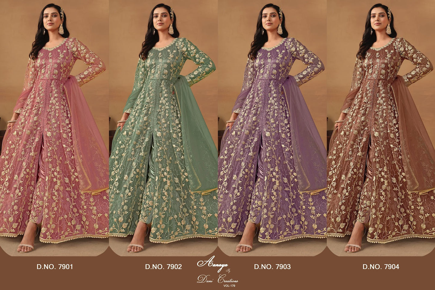 Twisha Aanaya Vol 179 Dani Creation Net Pakistani Salwar Suits
