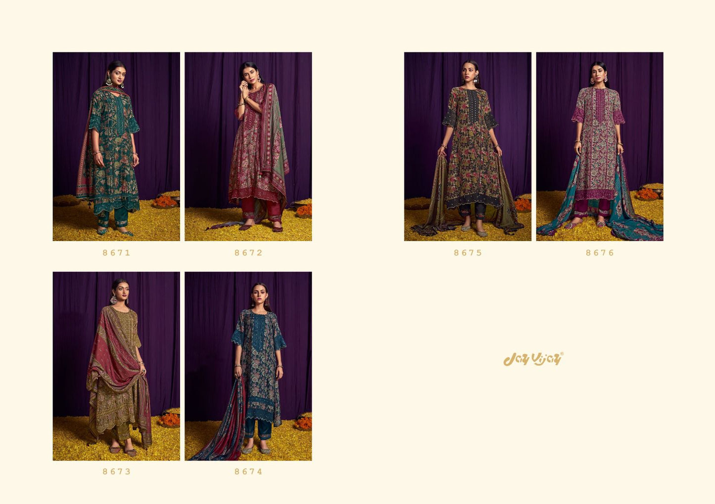 Verity Jay Vijay Bemberg Silk Pant Style Suits