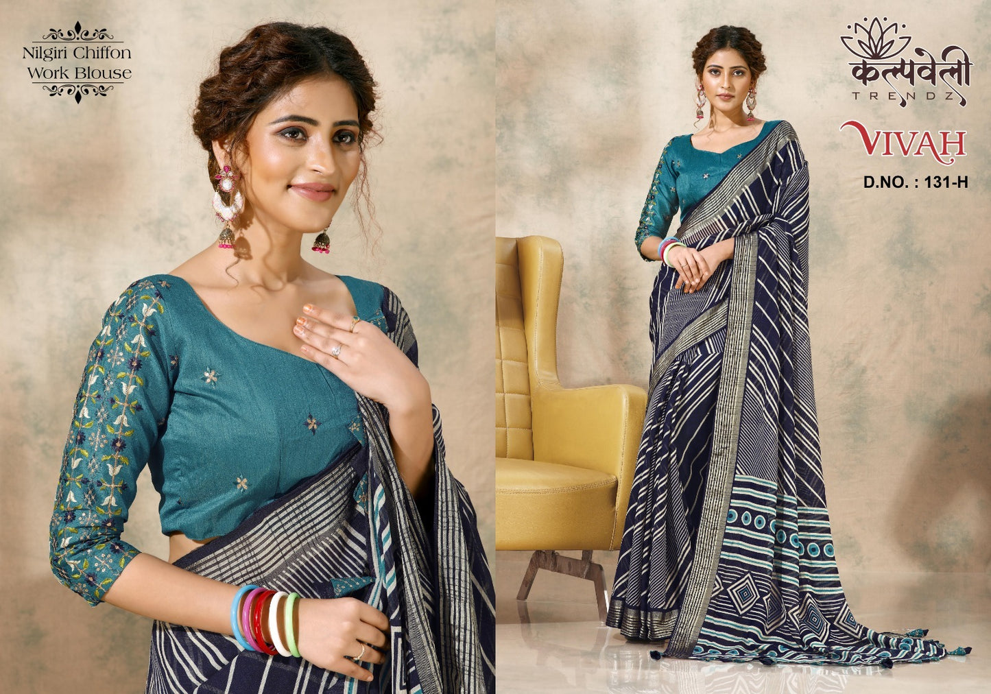 Vivah 131 Kalpveli Sarees