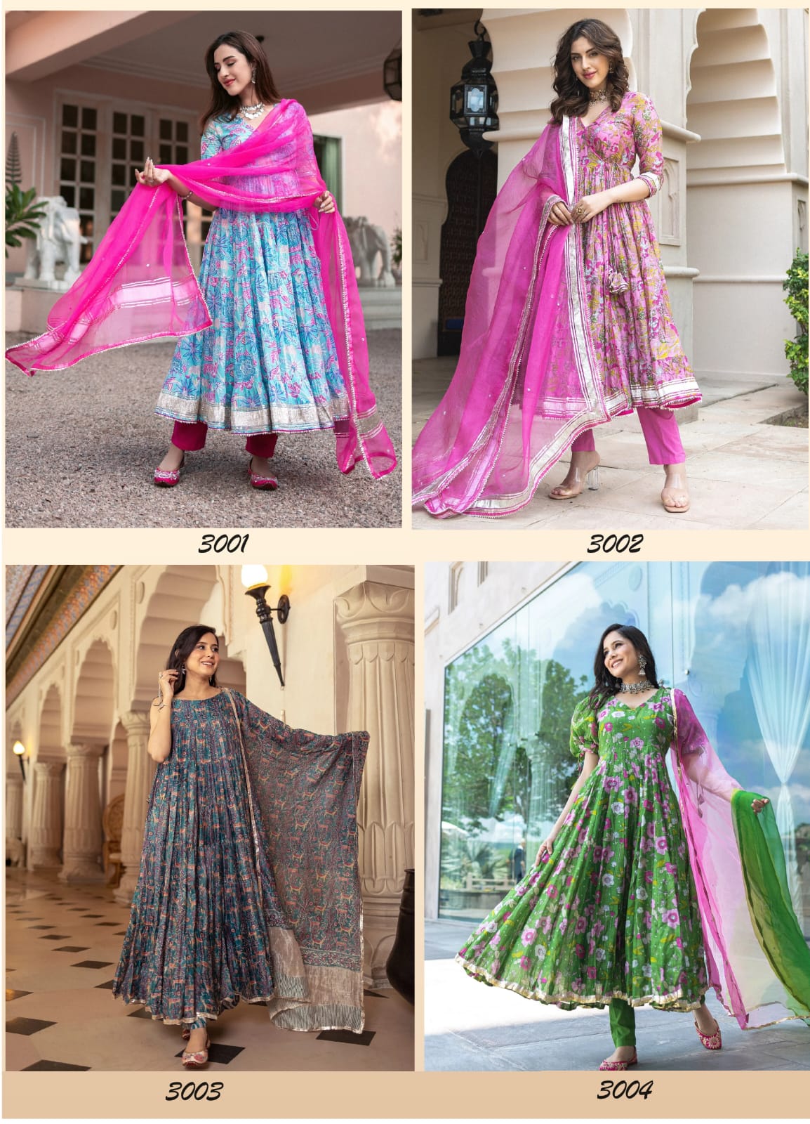 Vol-3 Masakali Chanderi Silk Readymade Pant Style Suits