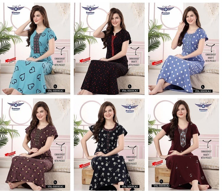 Vol 3503 A Grab It Sinker Night Gowns