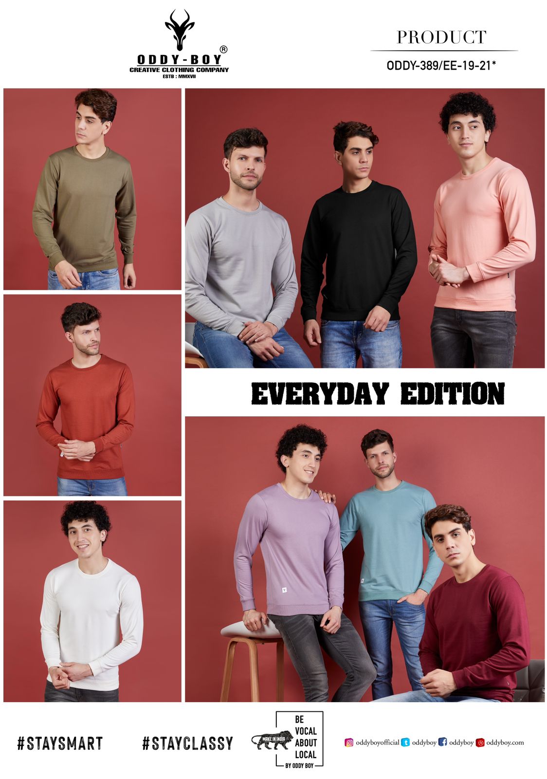 Vol 389 Oddy Boy Mens Tshirts