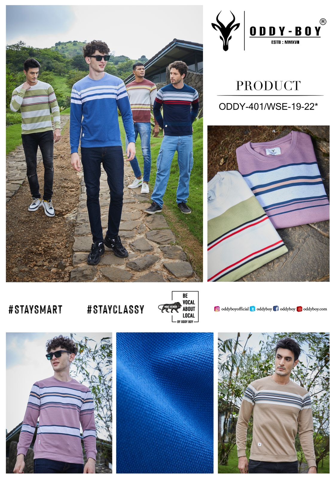 Vol 401 Oddy Boy Looper Mens Tshirts