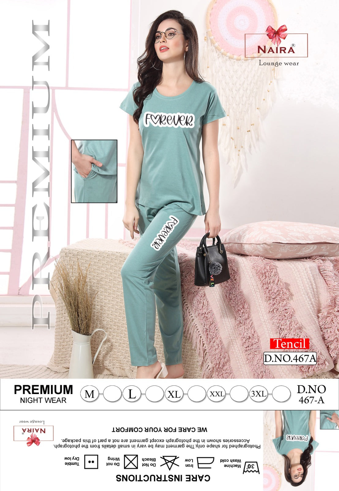 Vol 467 Kavyansika Pyjama Night Suits