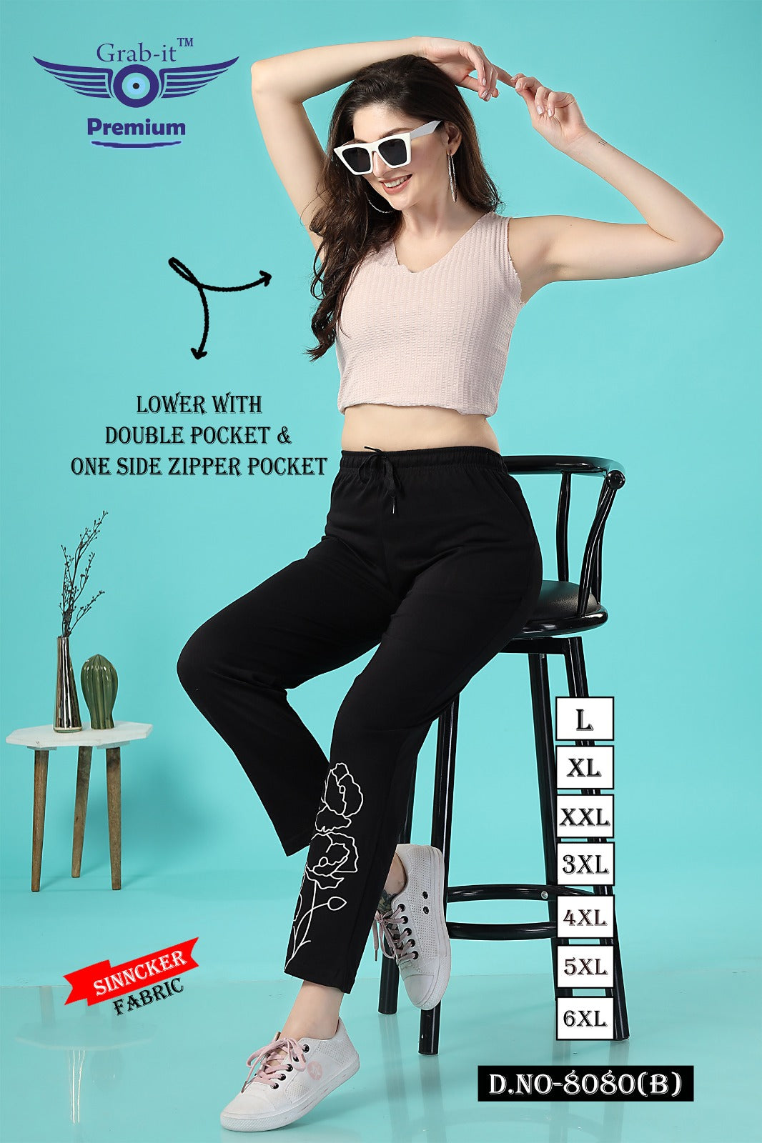 Vol 8080 Grab It Sincker Women Night Lower