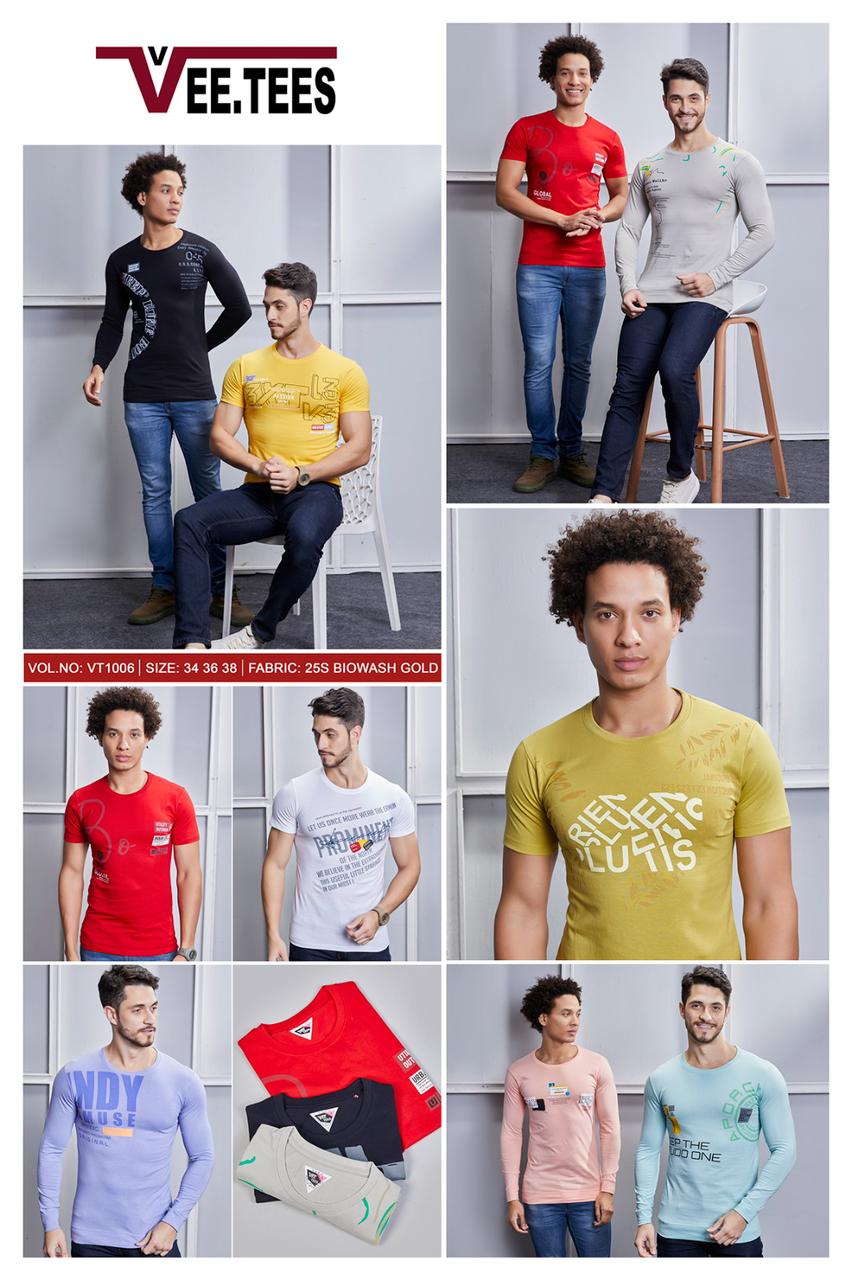 Vt 1006 Vee Tees Cotton Mens Tshirts