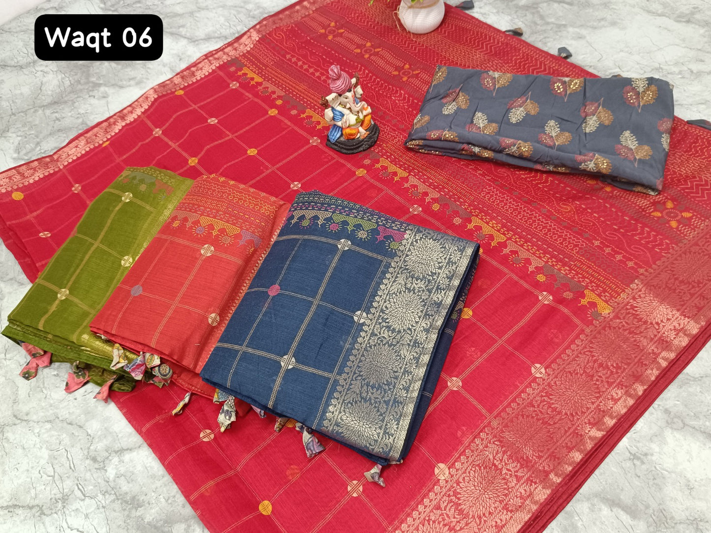 Waqt 06 Kalpveli Cotton Sarees