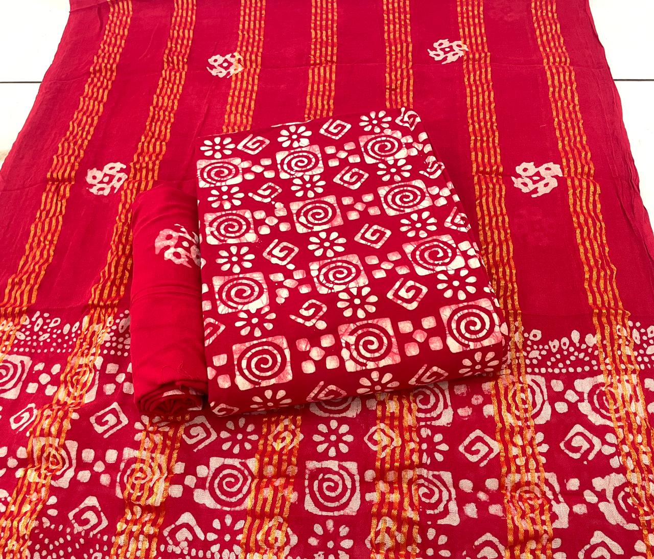 Wax Batik-1202 Balajit Rayon Salwar Suits