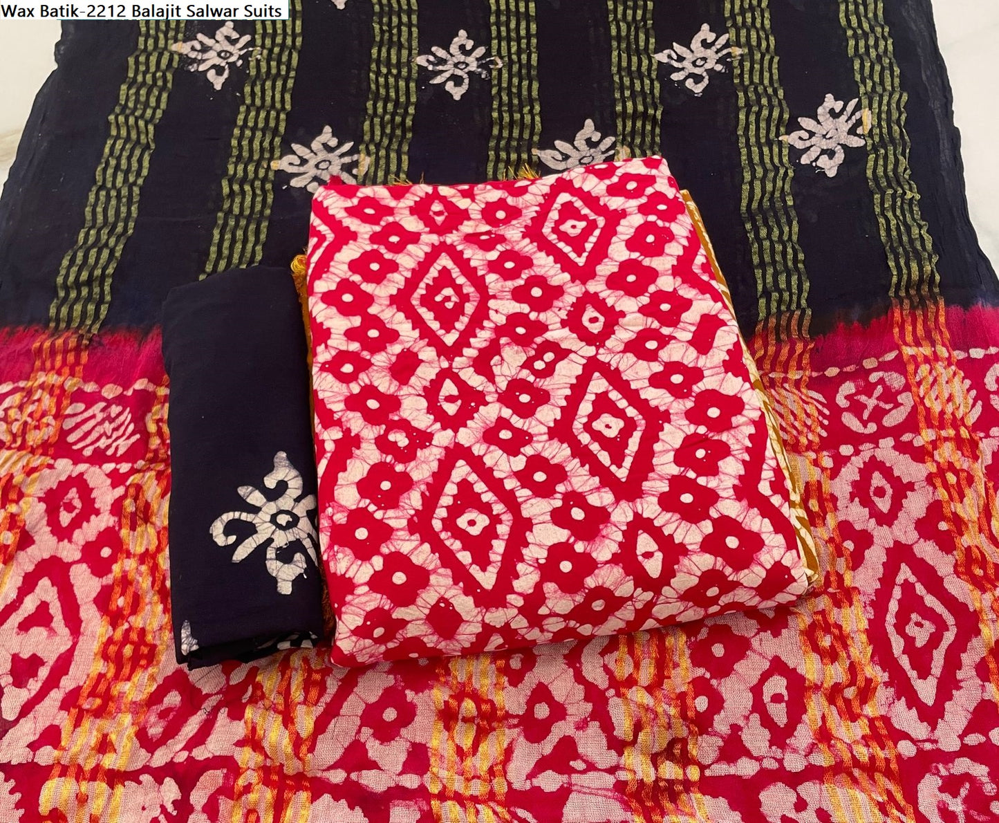 Wax Batik-2212 Balajit Rayon Salwar Suits