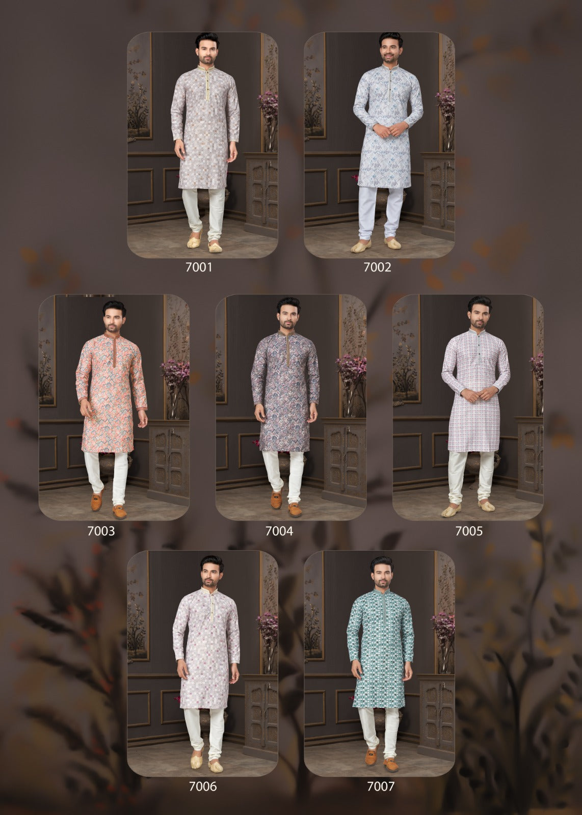 Wedding Collection Vol 7 Outluk Cotton Mens Kurta Pajama