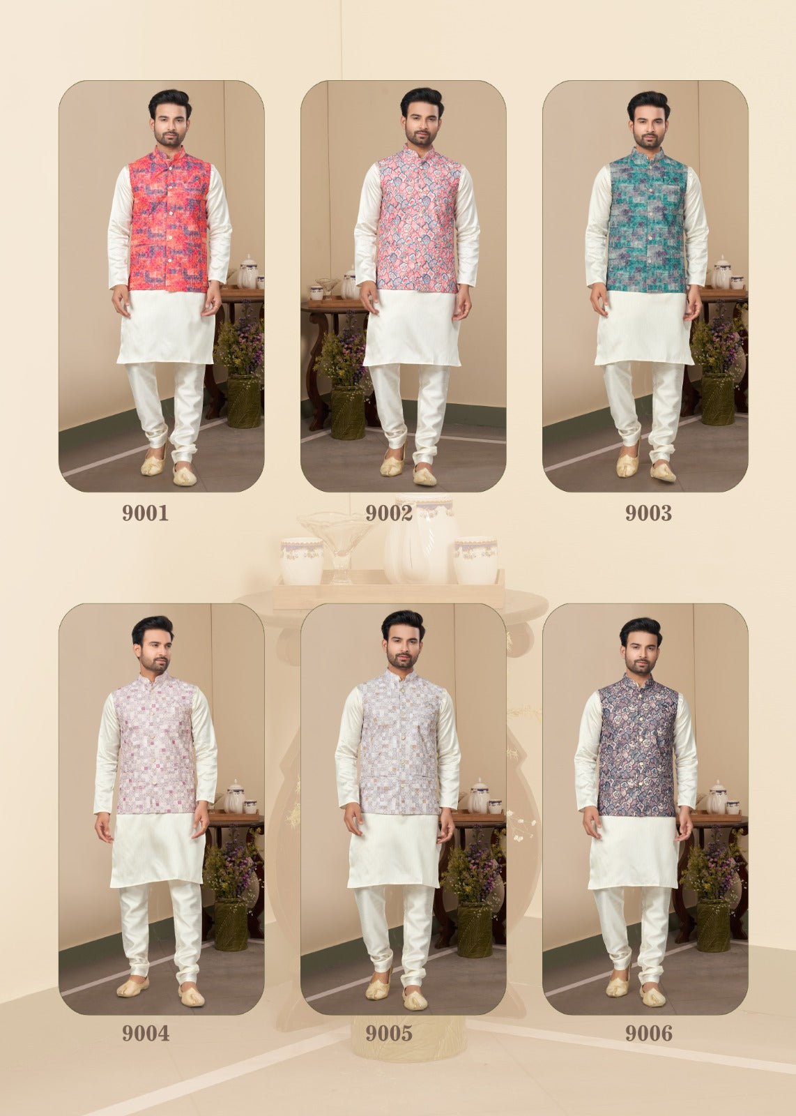 Wedding Collection Vol 9 Outluk Silk Mens Kurta Pajama
