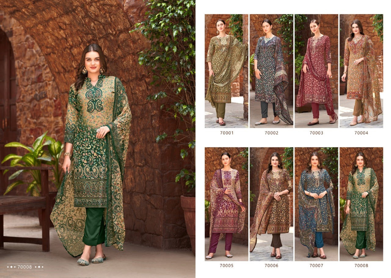 Winter Collection Skt Pashmina Suits