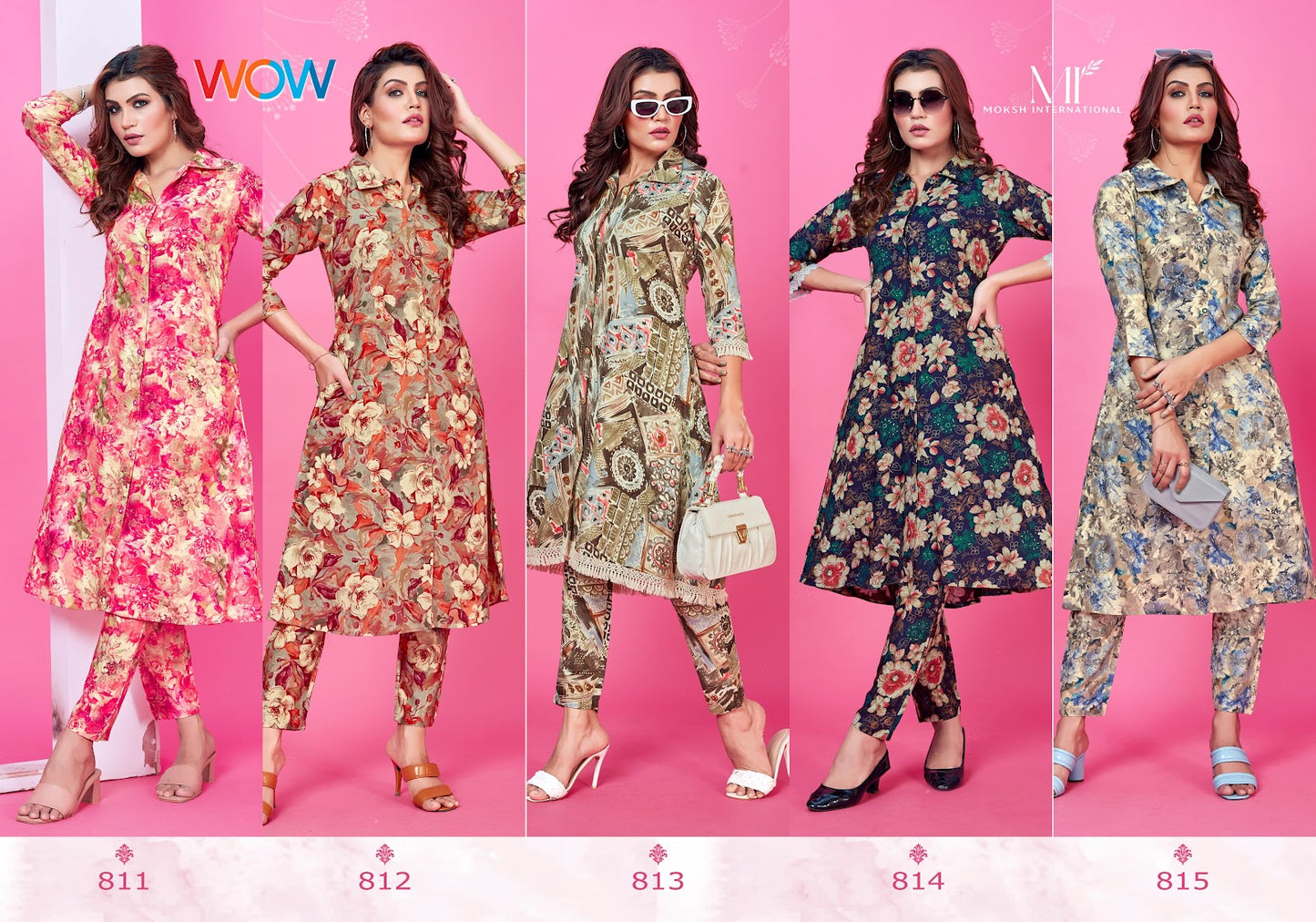 Wow Moksh International Rayon Co Ord Set