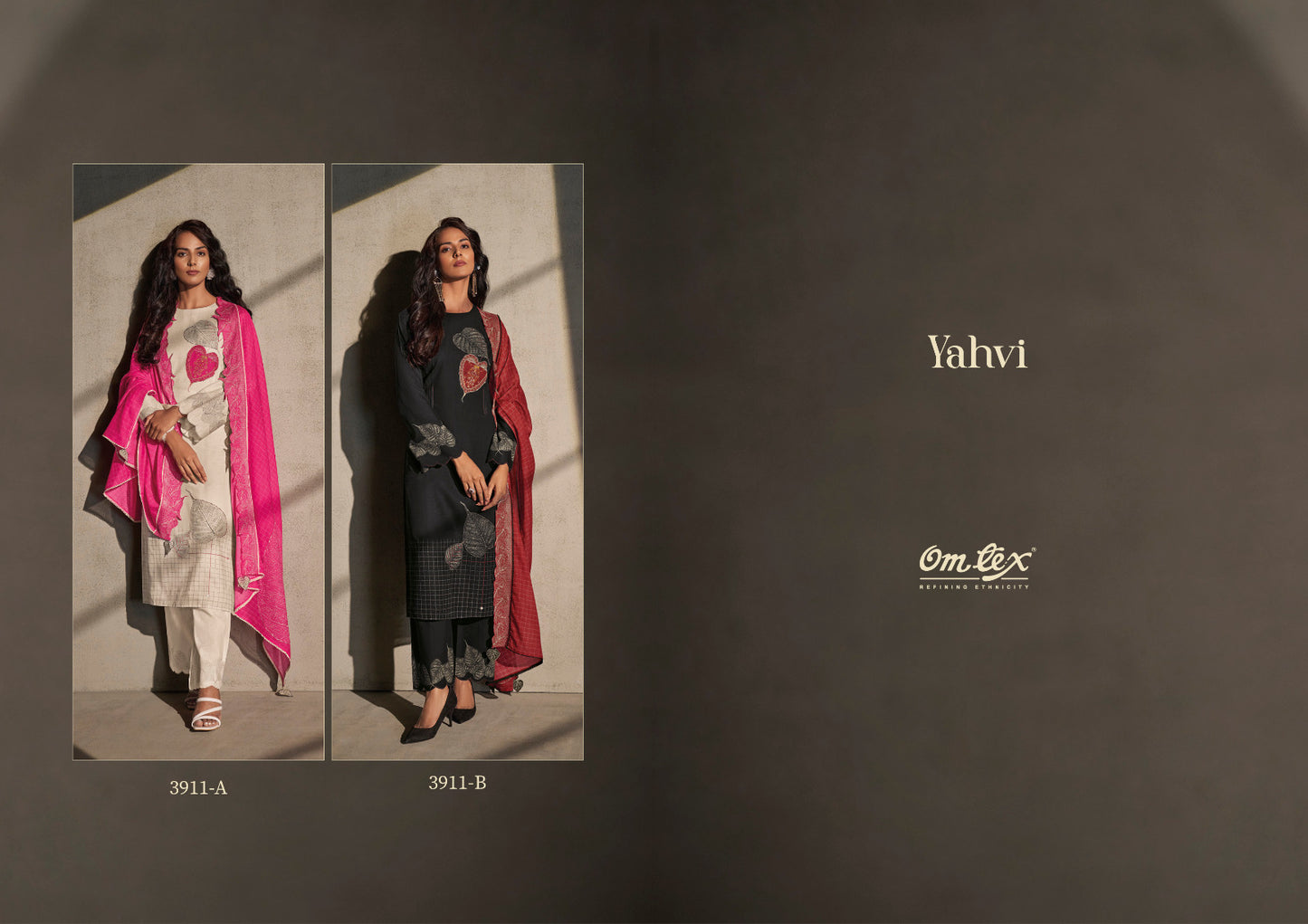 Yahvi Omtex Linen Cotton Pant Style Suits