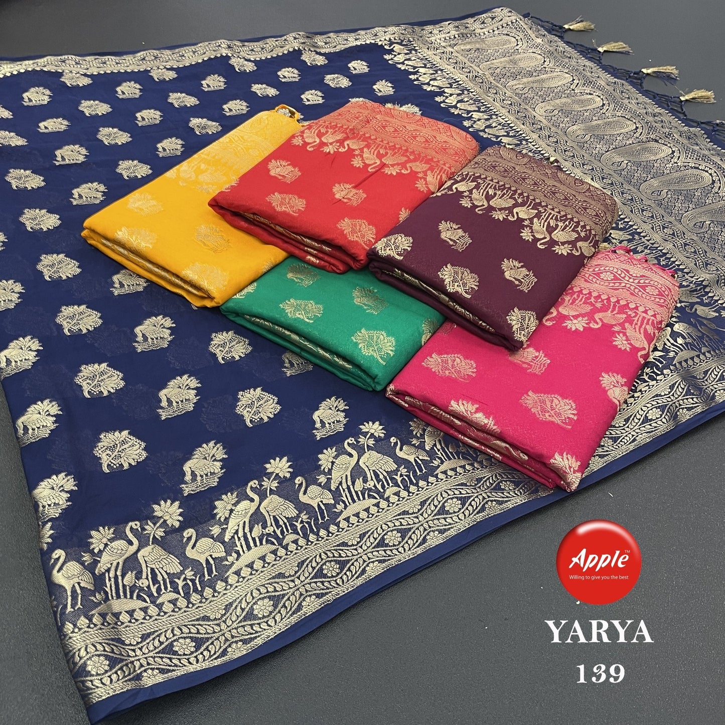 Yarya Apple Georgette Sarees