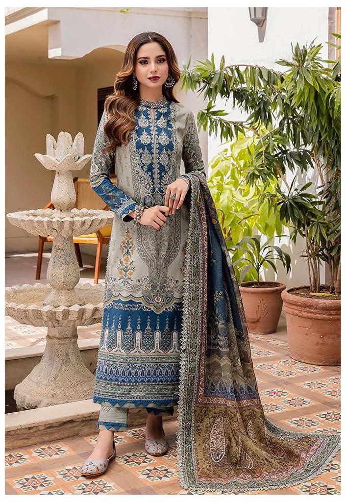 Zafira Vol 4 Hala Cotton Karachi Salwar Suits
