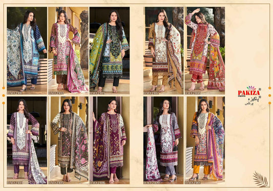Zara Zikra Vol 23 Pakiza Prints Lawn Cotton Karachi Salwar Suits