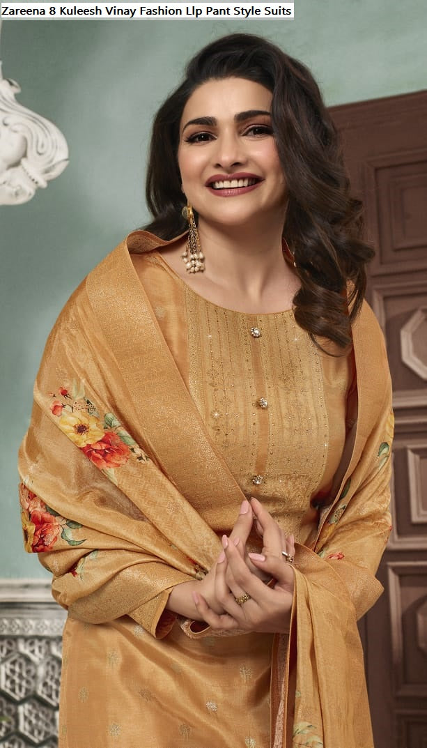 Zareena 8 Kuleesh Vinay Fashion Llp Pant Style Suits