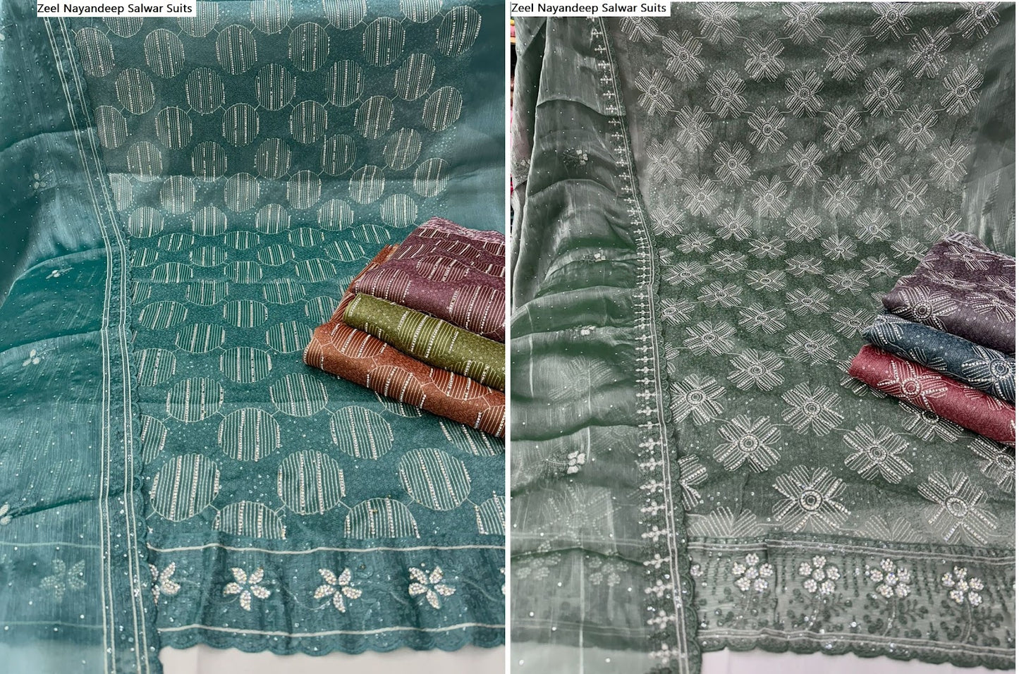 Zeel Nayandeep Viscose Salwar Suits