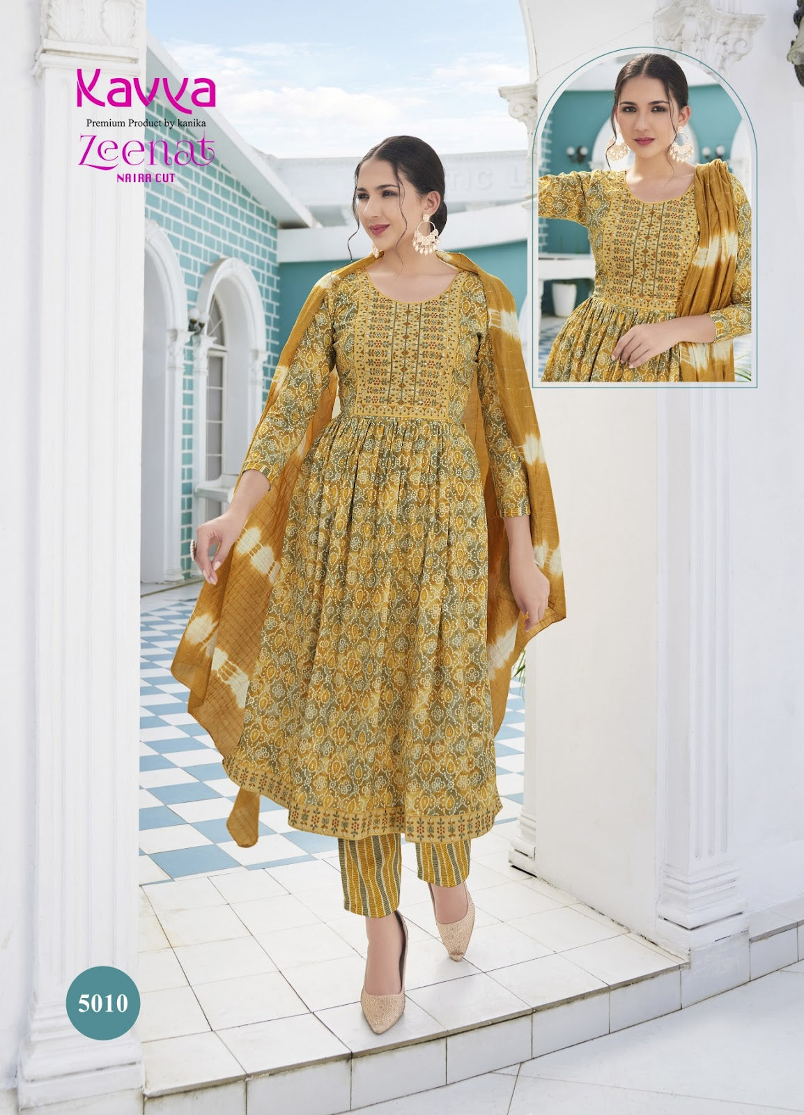 Zeenat Vol 5 Kavya Readymade Pant Style Suits