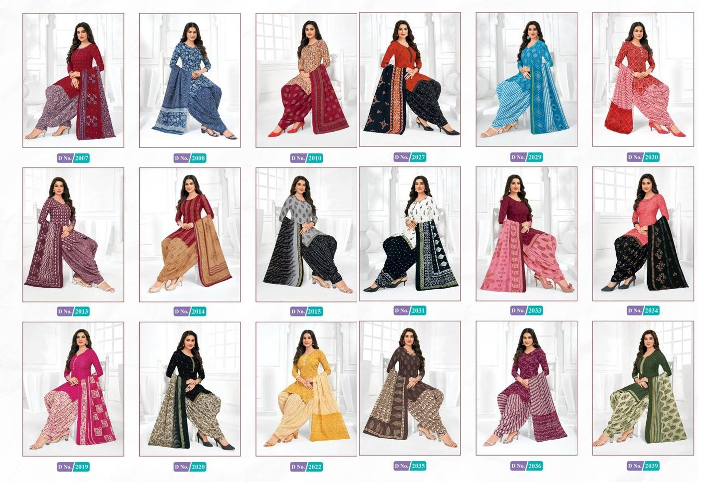 Priya Vol 20 Mcm Lifestyle Cotton Cotton Dress Material