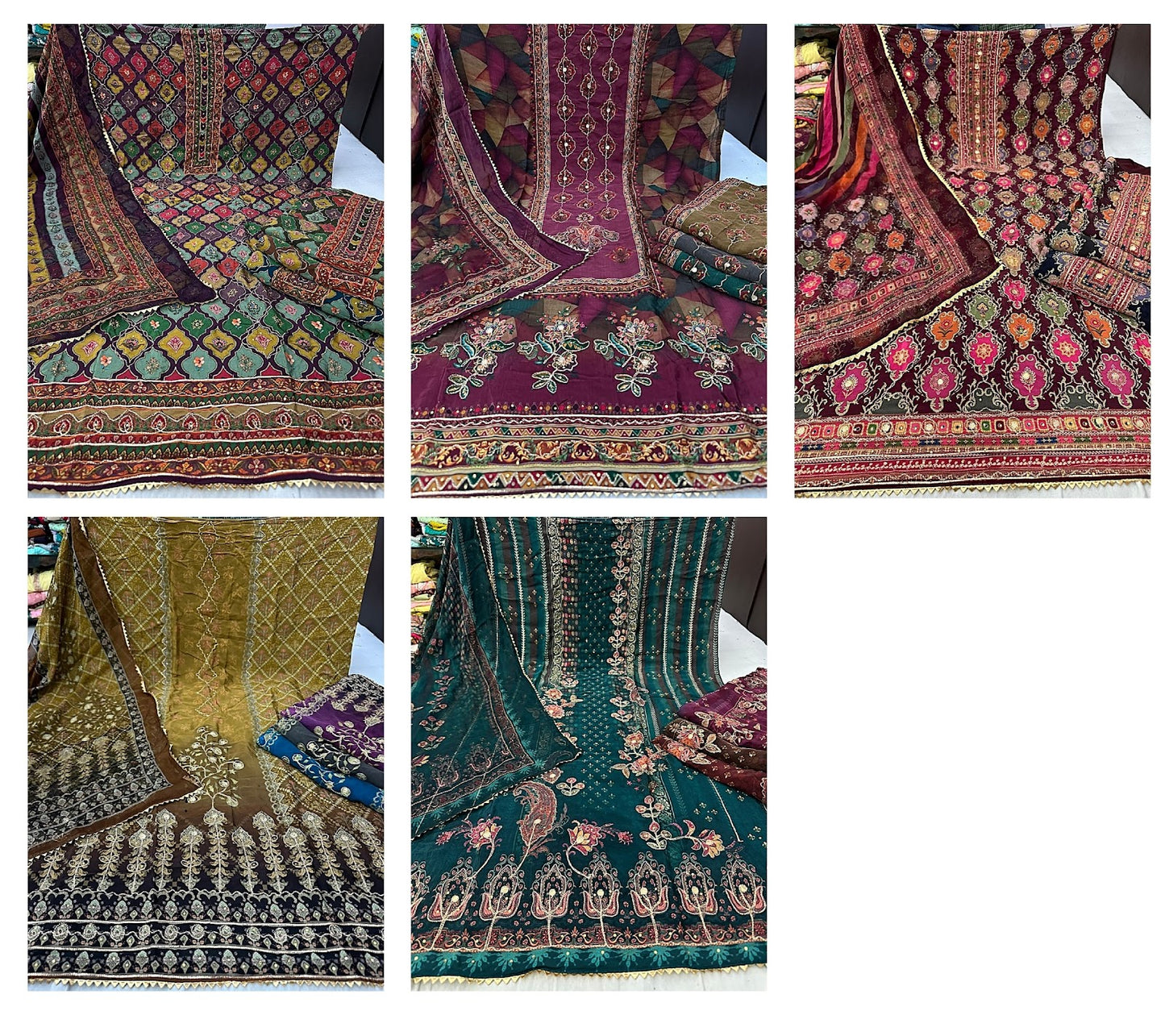 Desert Nayandeep Crape Salwar Suits