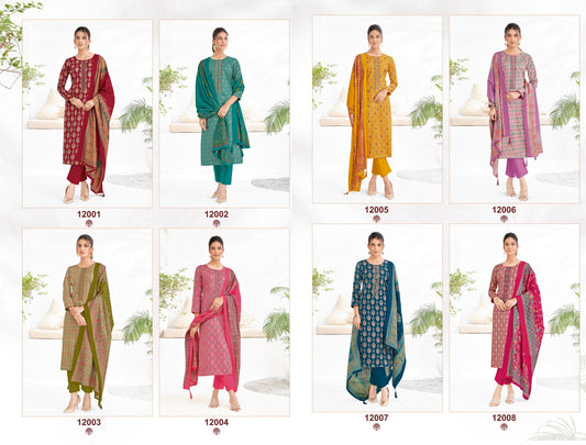 Kalki Vol 12 Suryajyoti Pant Style Suits