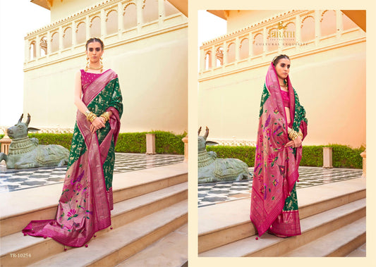 10248 To 10253 Swastik Trirath Sarees