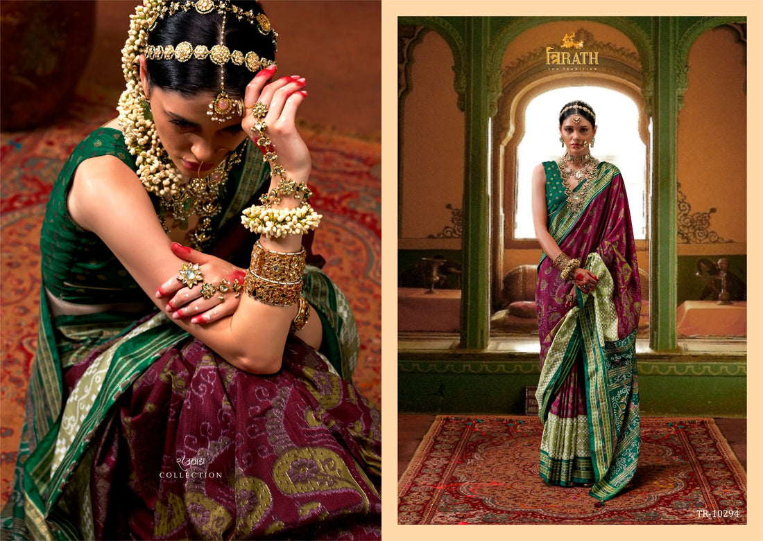 10294 To 10299 Rathyatra Trirath Sarees