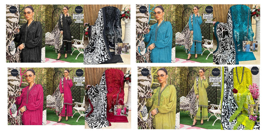 1031 Mehboob Tex Pakistani Patch Work Suits