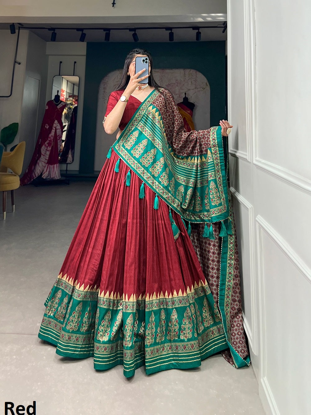 1207Colours Navratri Garba Chaniya Choli