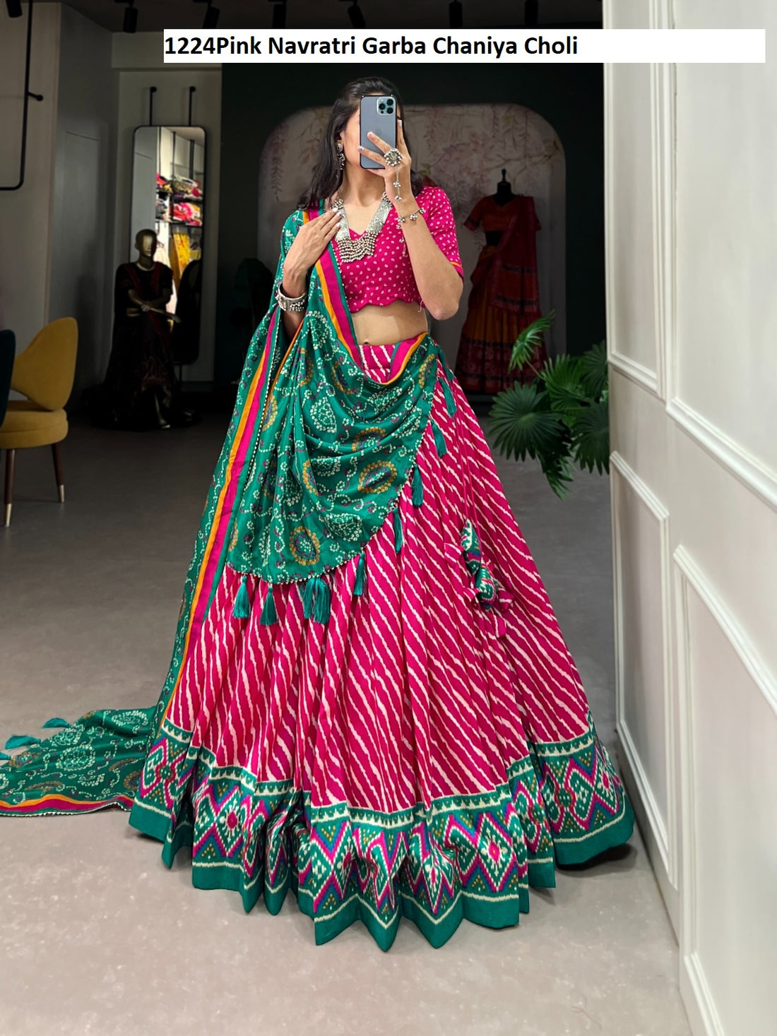 1224Colours Navratri Garba Chaniya Choli